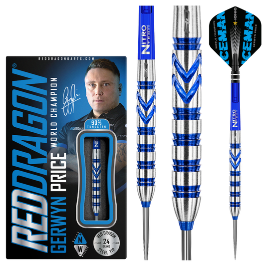 RedDragon Gerwyn Price 90% Tungsten Steeldarts