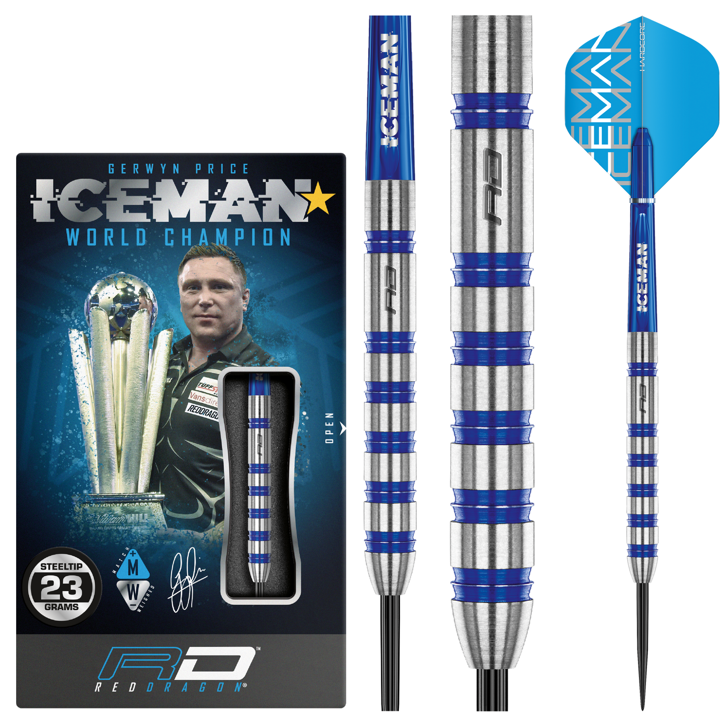 RedDragon Gerwyn Price Challenger 80% Tungsten Steeldarts