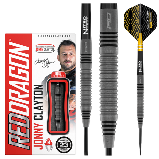 RedDragon Jonny Clayton Oxide 90% Tungsten Steeldarts