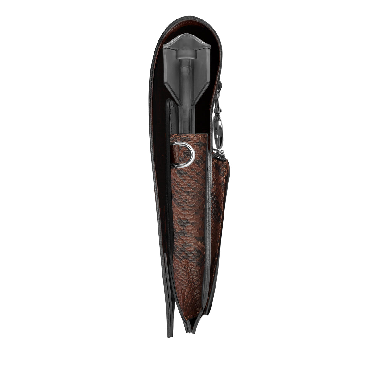 Shot Inked Dart Portemonnee Gator - Bruin