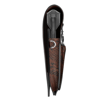 Shot Inked Dart Portemonnee Gator - Bruin