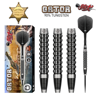 Shot Americana Gator 90% Tungsten Steeldarts