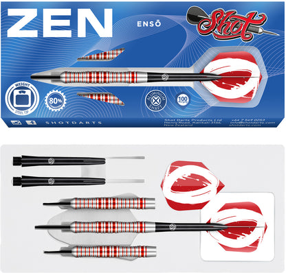 Shot Zen Enso 80% Tungsten Steeldarts