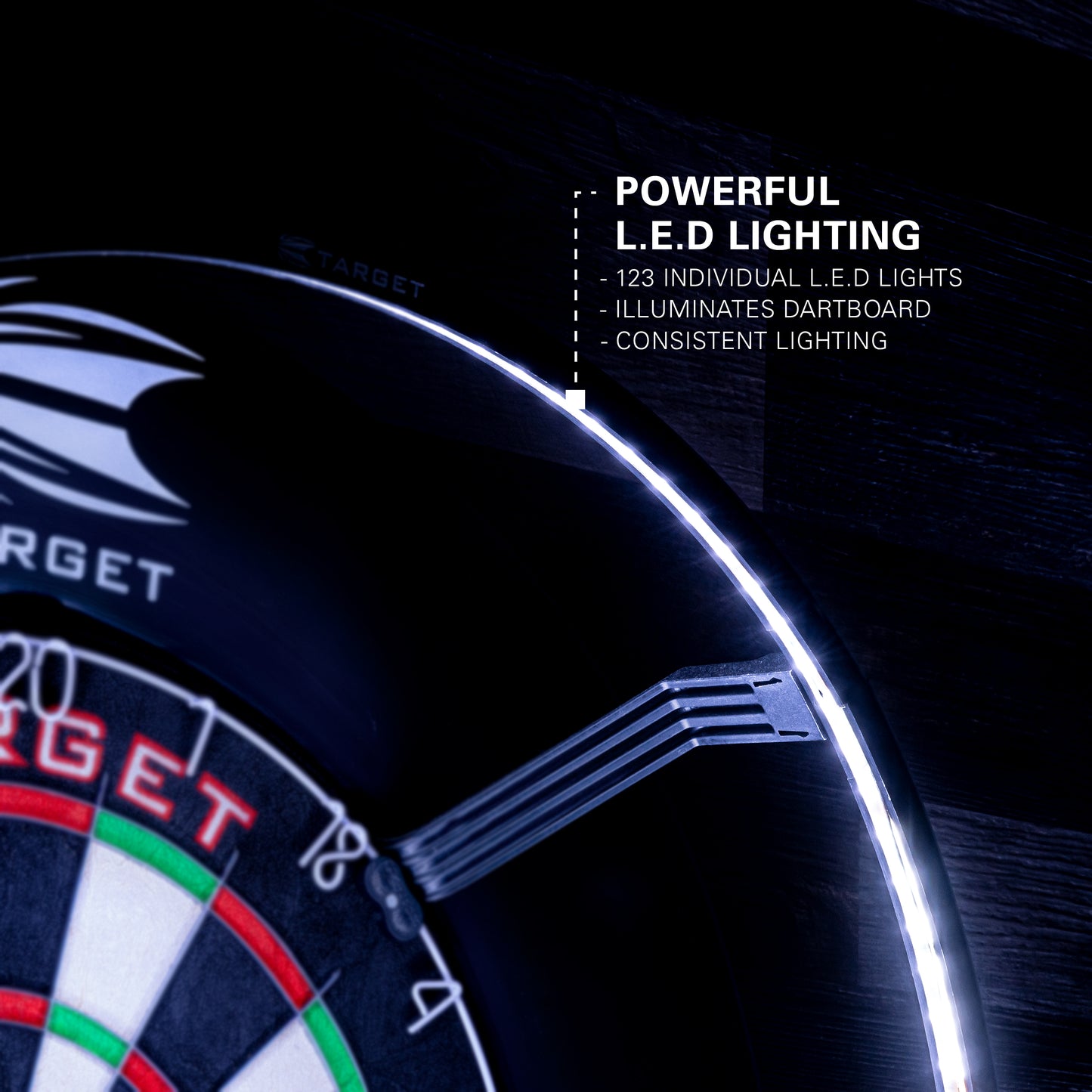 Target Corona Vision LED Dartboard Beleuchtung