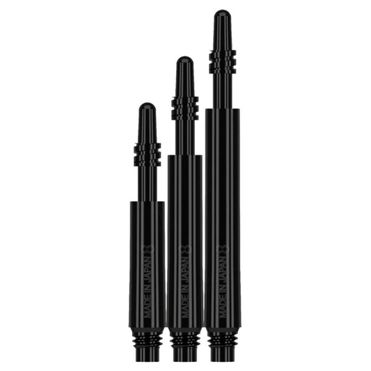 8 Flight Regular Spin Shafts - Schwarz