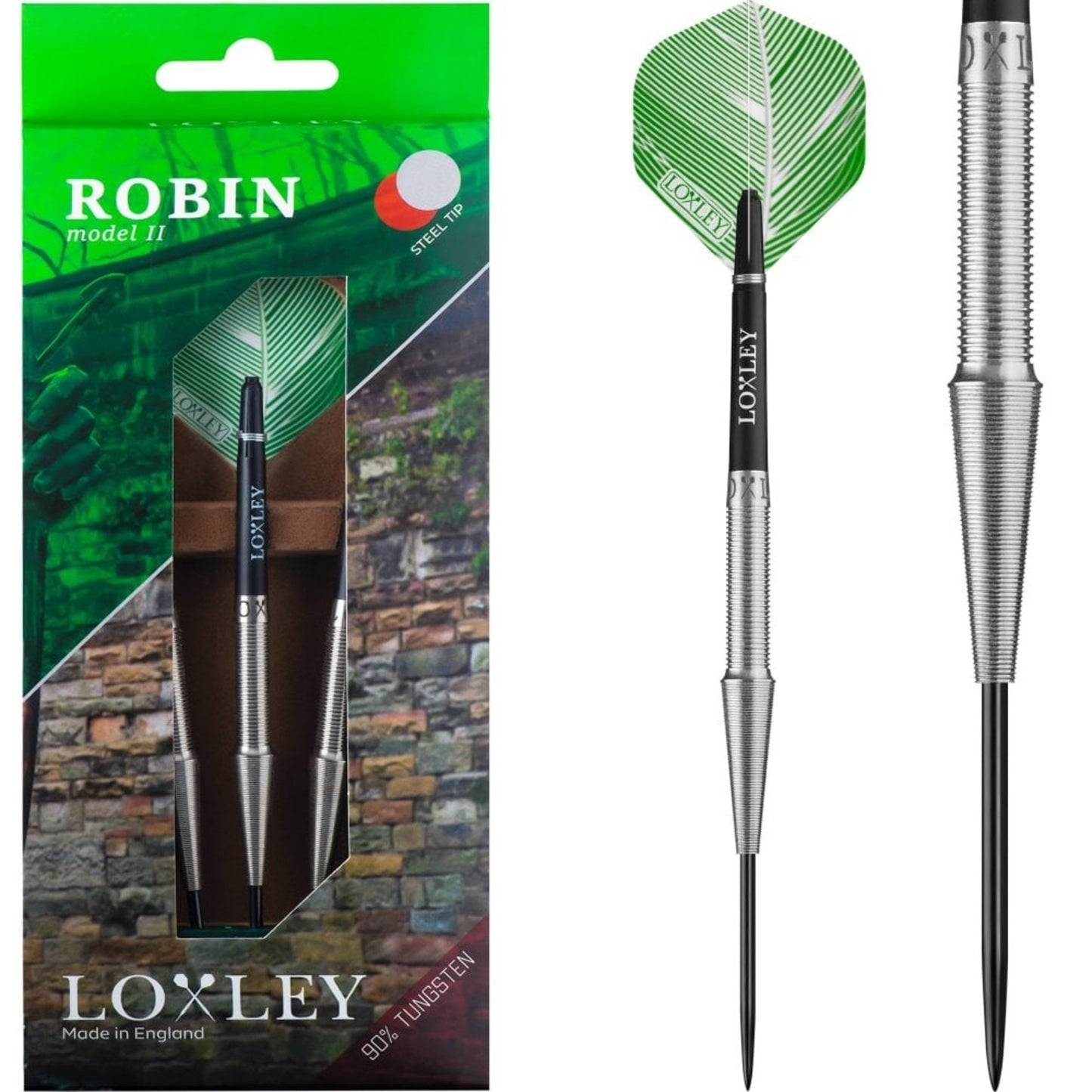 Loxley Robin Model 2 90% wolfraamstalen darts