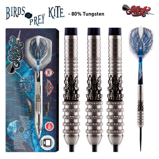 Shot Birds of Prey Kite 80% wolfraamstaal darts