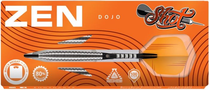 Shot Zen Dojo 80% Tungsten Steeldarts